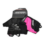 GUANTES DEDOS CORTOS AWA PRO 5051 L NEGRO FUCSIA