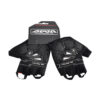 Guante dedos cortos Awa Pro 5051 L negro rojo - Imagen 2