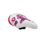 Asiento para nena Blanco con flores