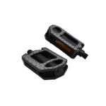 PEDALES MTB 9/16 PVC GOMA - NEGRO GRIS FEIMIN -