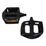 PEDALES PLAYERO MTB 1/2 ALUMINIO UNA PIEZA FEIMIN NEGRO C/RE