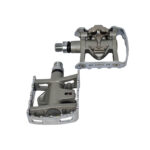 Pedales Shimano PD-M324  rosca 9/16 SPD compatible Color plata