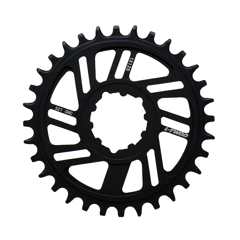 10925A.jpg ENGRANAJE MONOPLATO ALUM LTWOO DIRECT MOUNT 32DTES NEGRO 12 - Imagen 1