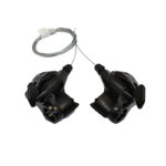 MANIJAS DE CAMBIO WKNS 2X8 VEL SHIFTER C/ABRAZADERA - CON VISOR - SET