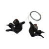 MANIJAS DE CAMBIO WKNS 2X9 VEL SHIFTER C/ABRAZADERA - CON VISOR - SET - Imagen 3