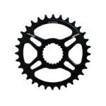 Engranaje monoplato Alum. 32 DTS AWA DIRECT MOUNT P/SHIMANO 12V NEGRO