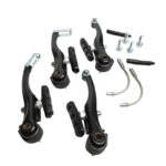 Freno V-Brake Fast aluminio negro