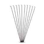 Rayos negros 280x2mm con niples importados Malasia