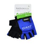 GUANTES DEDOS CORTOS GIANT ROAD PRO GEL GLOVE L AZUL