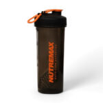 Shaker Vaso Mezclador Nutremax 750ml Negro Naranja