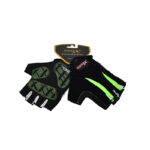 Guantes dedo corto Sintex Aldi man talle M - negro verde+