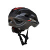 Casco MTB Para Niño Venzo Kids S Negro y Rojo Con Regulacio - Imagen 2