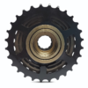 Piñon rosca MTB Saiguan indexado 7 vel. 14-28dts Marron - Imagen 2