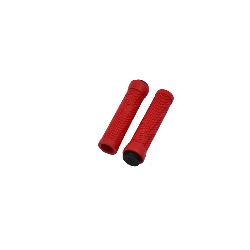 12069A-20250509-172308.jpg Puños MTB Gorilla 130mm blister Rojo - Imagen 1