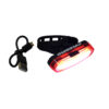 Baliza trasera Fire bird led combinada 2 colores recargable - Imagen 3