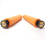 Puños MTB ESI Grips Racers Edge Silicona 131mm Naranja 50g