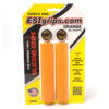 Puños MTB ESI Grips Racers Edge Silicona 131mm Naranja 50g - Imagen 3