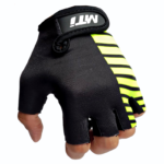 Guante dedo corto MTI Cross Tech S negro amarillo