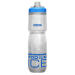 Caramañola termica 620cc/21oz Camelbak Podium Ice Oxford Plata y azul boca ancha