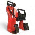 Sillita trasera para bebe - de lujo maxx rojo negro
