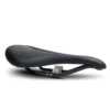 Asiento MTB/Ruta antiprostatico Toseek SD100 carbono extra liviano - 240mm x 143mm negro y blanco peso 134+/- 10g