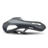 Asiento MTB c/depresion DDK mod2375 Negro y blanco