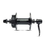 Maza delantera Shimano HB-TX506 36ag negra c/tornillos