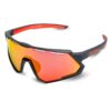 Lentes Rockbros SP246 deportivo negro y rojo proteiccion UV - Imagen 2