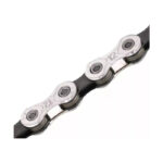 Cadena 12vel KMC X12 126 eslabones negro y plata 1/2x11x128