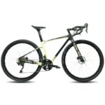 Bicicleta R28 Gravel carbono 20v Volta Tirrena S/51cm Color Negro