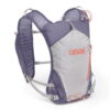 Mochila chaleco hidratante runnig Camelbak women´s trail run Morado y gris