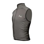 Indumentaria Pave - Chaleco tipo rompeviento 1 bolsillo c/cierre p/guardar talle S gris