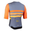 Indumentaria Pave - Remera jersey Flag - Talle XXL  Gris con rayas naranja y amarillo - Imagen 2