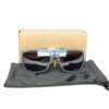 Lentes Shimano Pulsar gris oscuro UV400 Ridescape HC c/reves - Imagen 3