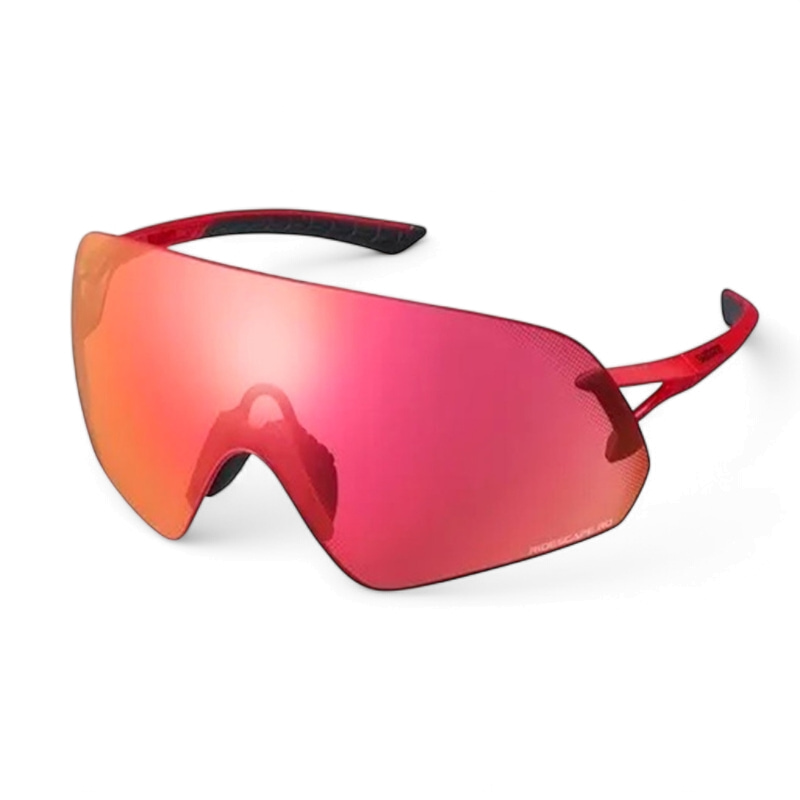 14104A.jpg Lentes Shimano Aerolite HC rojo metalizado ECEARLP1RDR03 una - Imagen 1