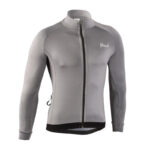 Indumentaria Pave - Campera abrigo con 3 bolsillos + 1 con cierre talle M gris