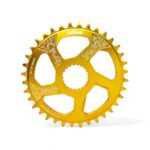 Engranaje monoplato alum. 36dts Deckas direct mount p/shiman Dorado