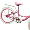 Bicicleta R20 nena Topmega Vickfly Color Fucsia y blanco - Imagen 3