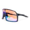 Lente Oakley Sutro Negro c/lente azul polarizado prizm - Imagen 2
