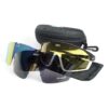 Lente SportAce SA-888 1009950 negro y blanco lente amarillo + 2 lentes intercambiables incl. marco p/lente recetado tornasolado rosa - Imagen 3