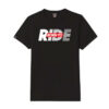 Indumentaria Magenta - Remera de algodon Born To Ride T/L Negro