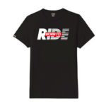 Indumentaria Magenta - Remera de algodon Born To Ride T/L Negro