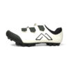 Zapatilla MTB Metha XC Epic 41/26.5cm Blanca 3 abrojos - New - Imagen 3