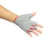 Guantes dedos cortos Fast Dama M negro con gris y fucsia - Imagen 2