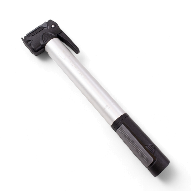 14653A-2.jpg Inflador de mano Serfas Little Stick plateado doble valvula - Imagen 1