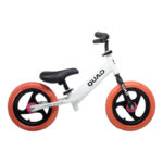 Bicicleta R12 Camicleta Quad Drei Color Blanco y negro rueda roja