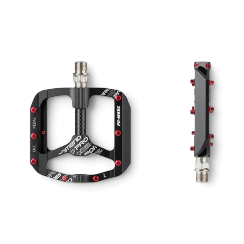 14806B.jpg Pedales MTB 9/16 Promend PD-M58C Ultraligero Eje Carbono MTB BMX negro - Imagen 1
