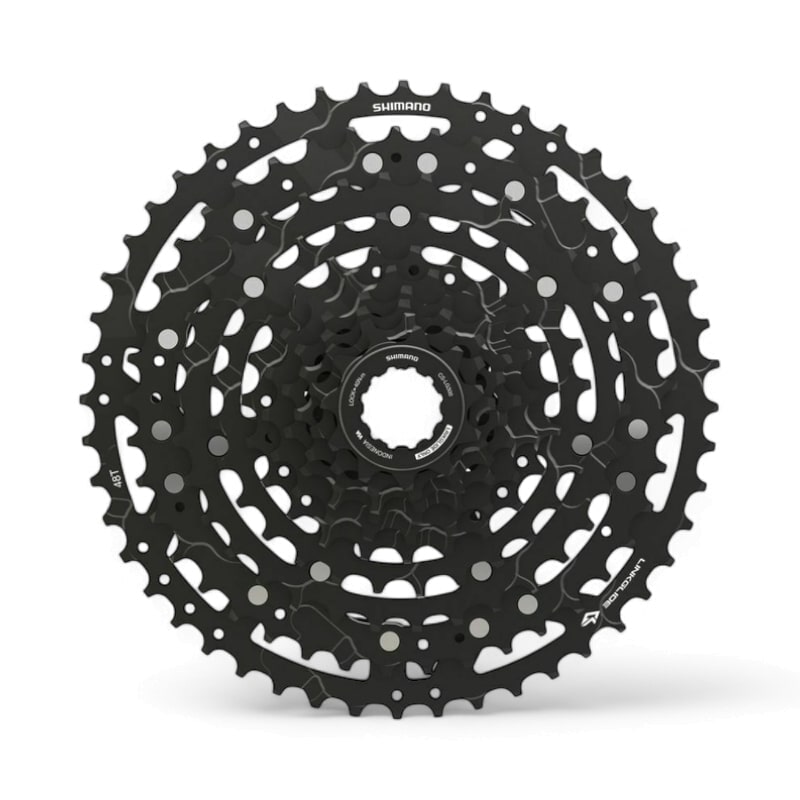 14833A.jpg Piñon cassette 10C Shimano Cues CS-LG300-10 11-48 LINKGLIDE - Imagen 1