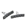 Patin de freno v-brake c/tornillos WKNS negro