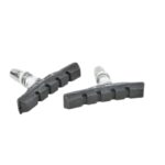 Patin de freno v-brake c/tornillos WKNS negro